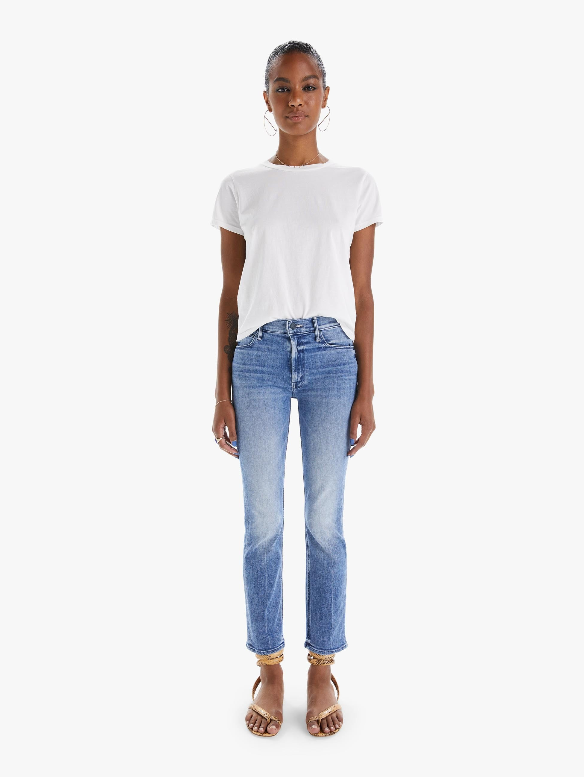 The Insider Crop Step Fray - Not Guilty | Mother Denim