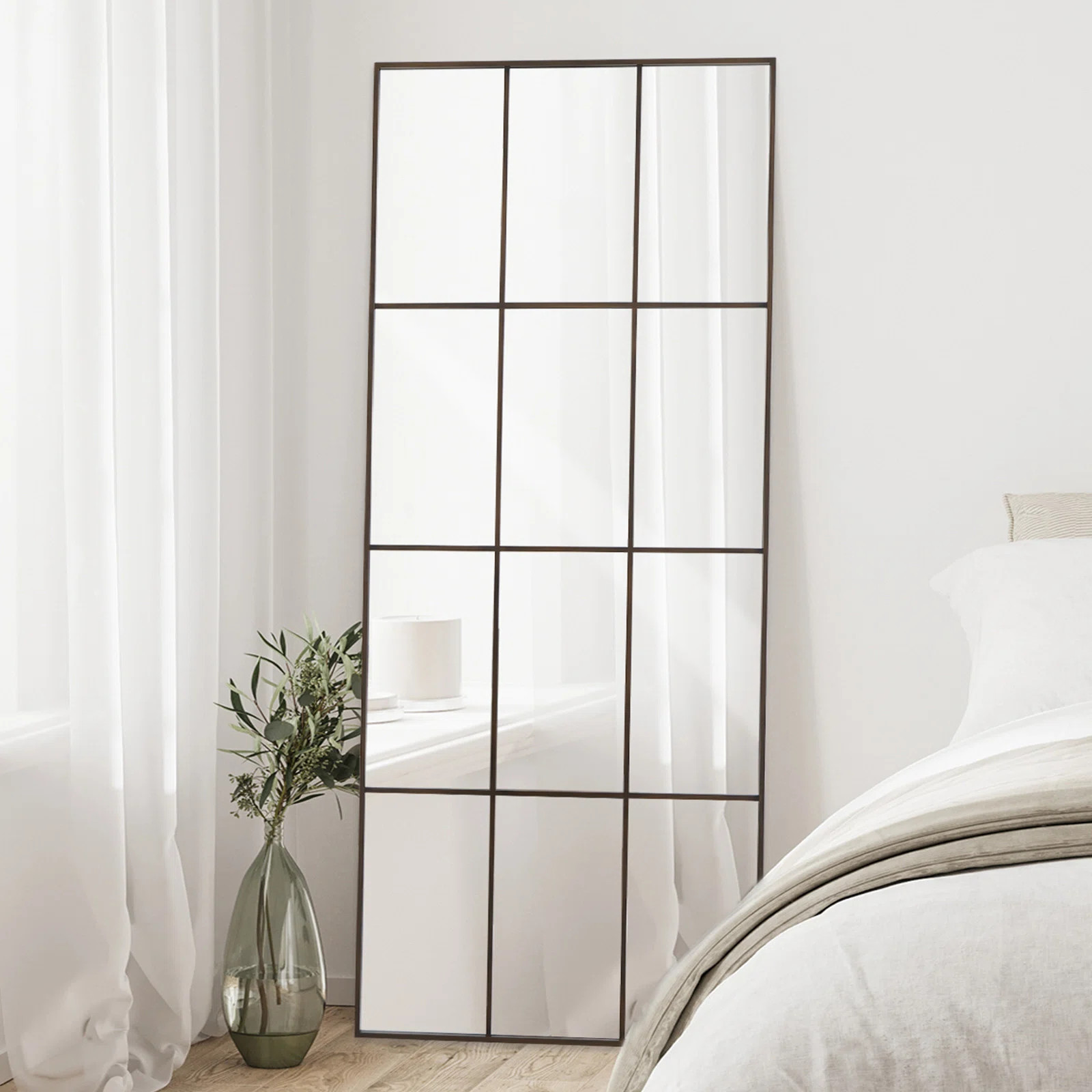 Ebern Designs Thorlof Aluminum Rectangle Mirror & Reviews | Wayfair | Wayfair North America