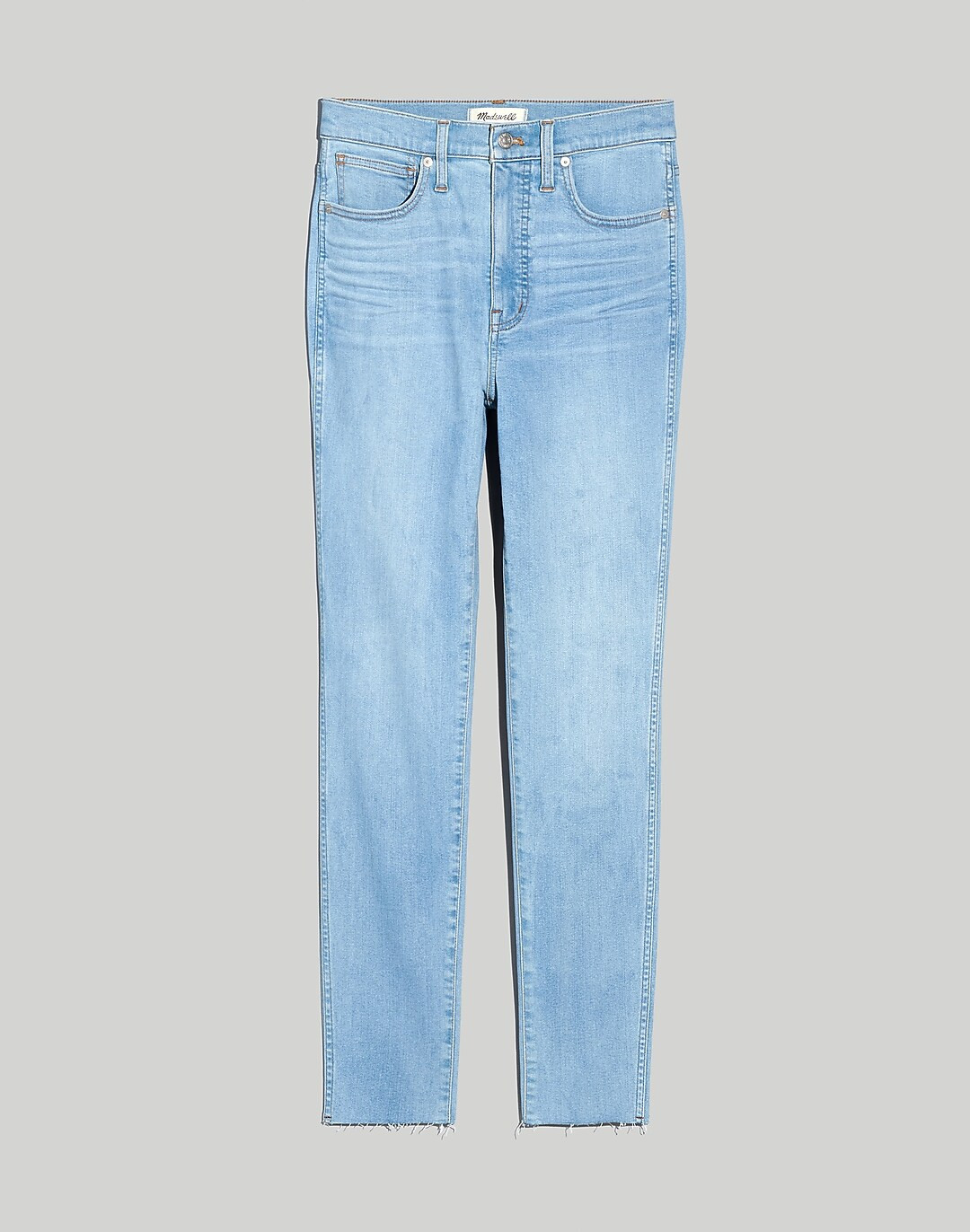 10" High-Rise Skinny Crop Jeans in Charlemont Wash | Madewell