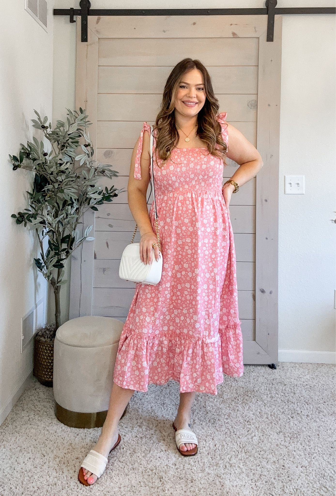 Spring dress / 8 days of spring dresses series / midsize fashion / Amazon fashion / Easter dress

#LTKfindsunder50 #LTKbump #LTKSeasonal