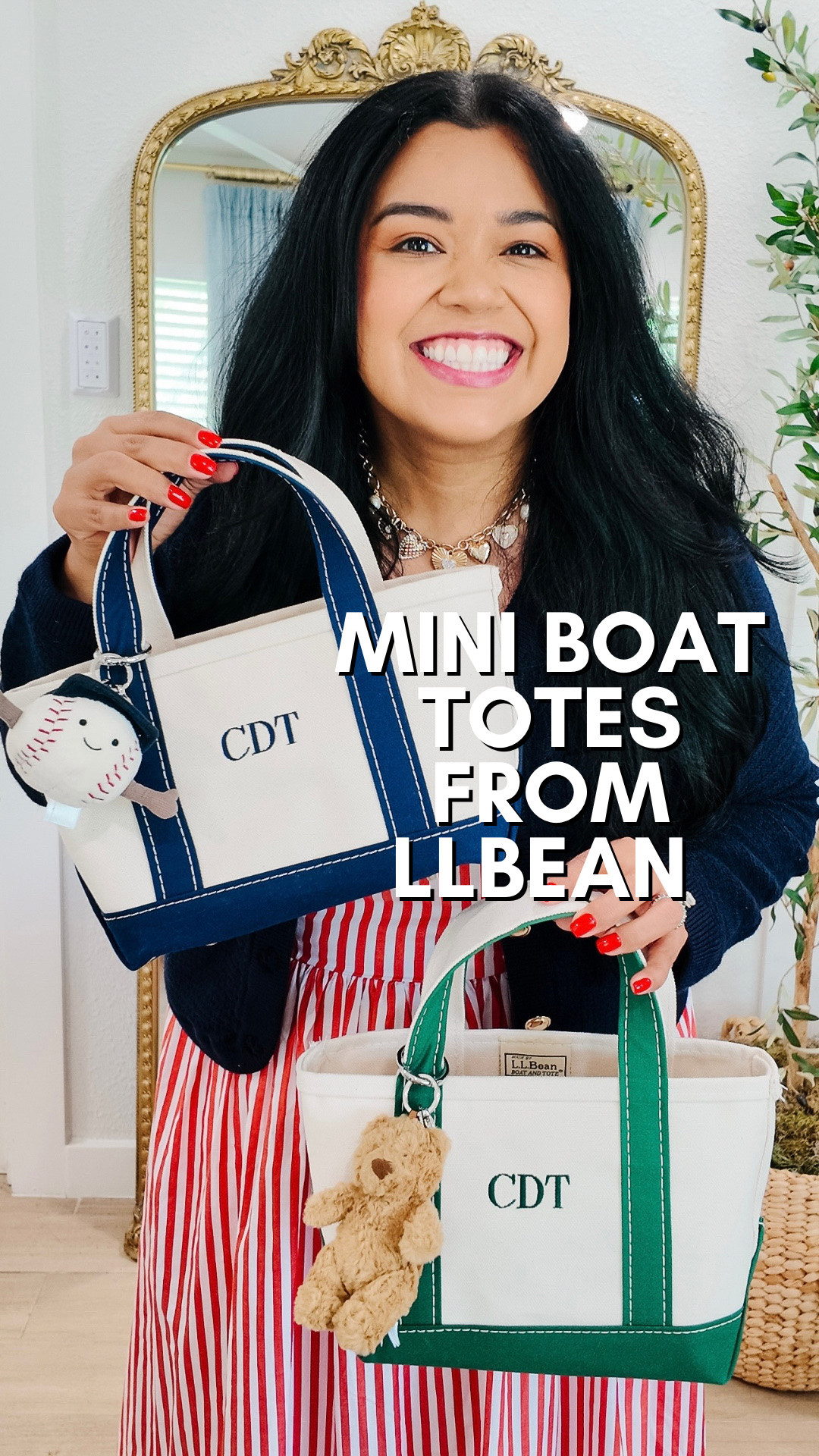 MY FAV SPRING/SUMMER ACCESSORY I love the LL Bean mini bote totes! They  are more riding and structured than I thought, so they hold a lot and still hold their shape!

#LTKOver40 #LTKPetite #LTKMidsize