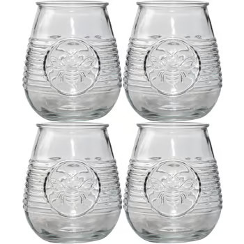 Home Essentials Bee Mason Stemless Wine Glasses - Set of 4 - Boscov's | Boscov's Department Stores
