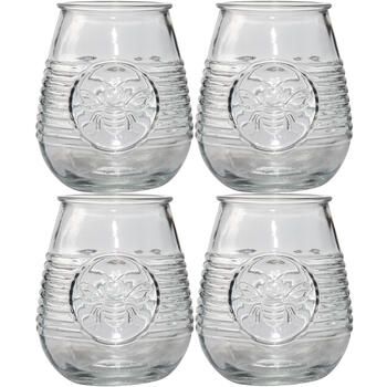 Home Essentials Bee Mason Stemless Wine Glasses - Set of 4 - Boscov's | Boscov's Department Stores