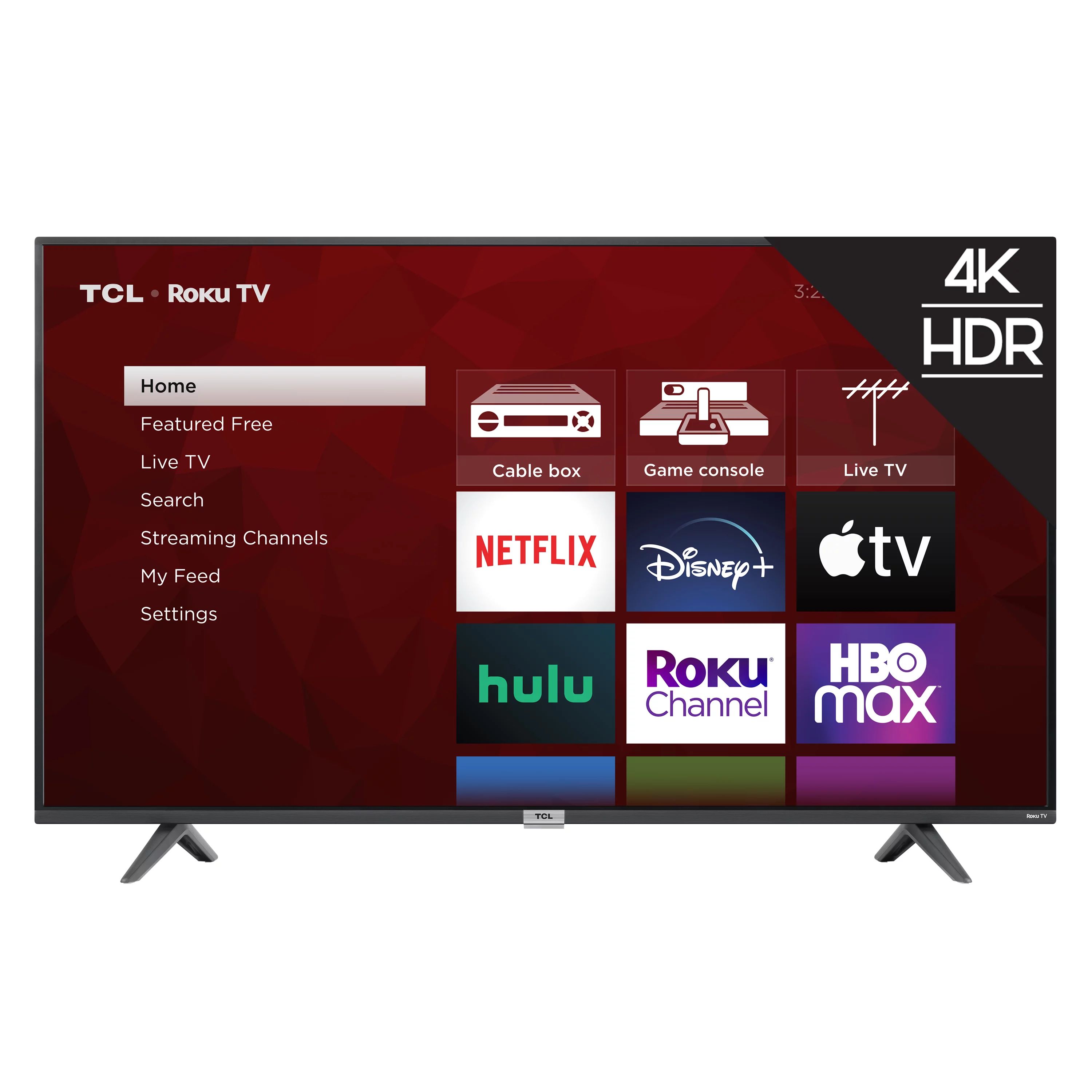 TCL 65" Class 4-Series 4K UHD HDR Roku Smart TV – 65S431 - Walmart.com | Walmart (US)