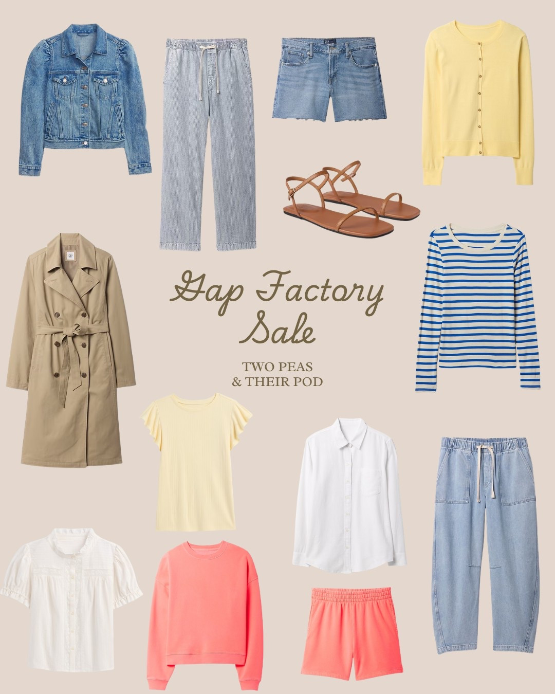 Gap factory favorites that are on sale for 50% off or more! So many affordable and cute spring finds!

#LTKSeasonal #LTKStyleTip #LTKSaleAlert