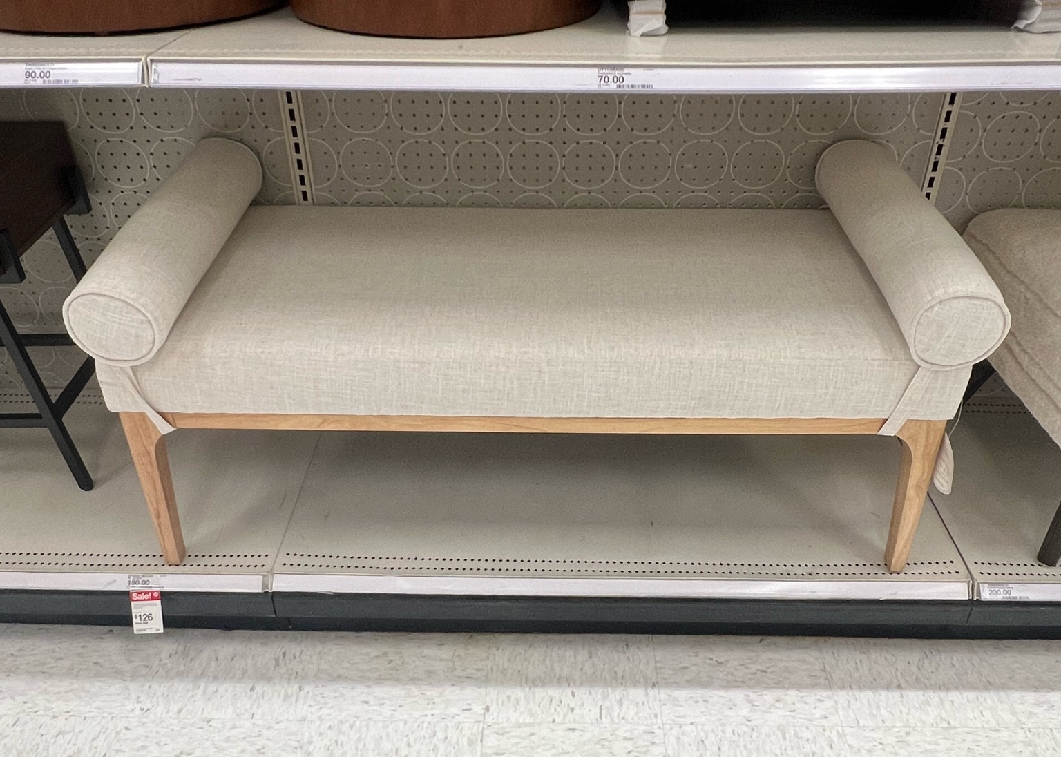 Target furniture on sale 

Randolph Bench with Bolster Pillows Linen - Threshold™ designed with Studio McGee

#LTKSaleAlert #LTKStyleTip #LTKHome