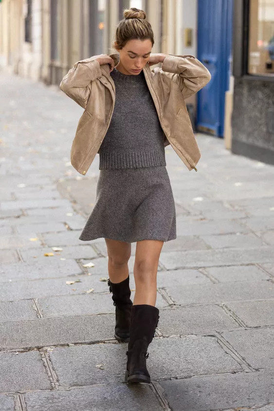 FAUX SUEDE JACKET | Zara UK