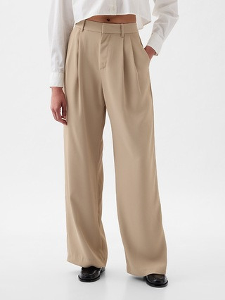 365 High Rise Pleated Trousers | Gap (US)