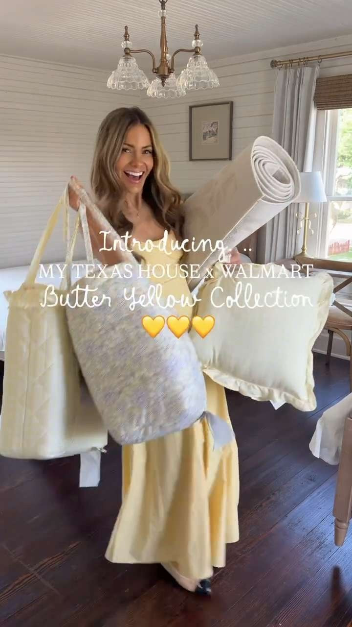 Have you seen the new My Texas House butter yellow collection?! We are obsessed, especially with seeing it in our farmhouse twin room!  

 #LTKSeasonal #LTKHome