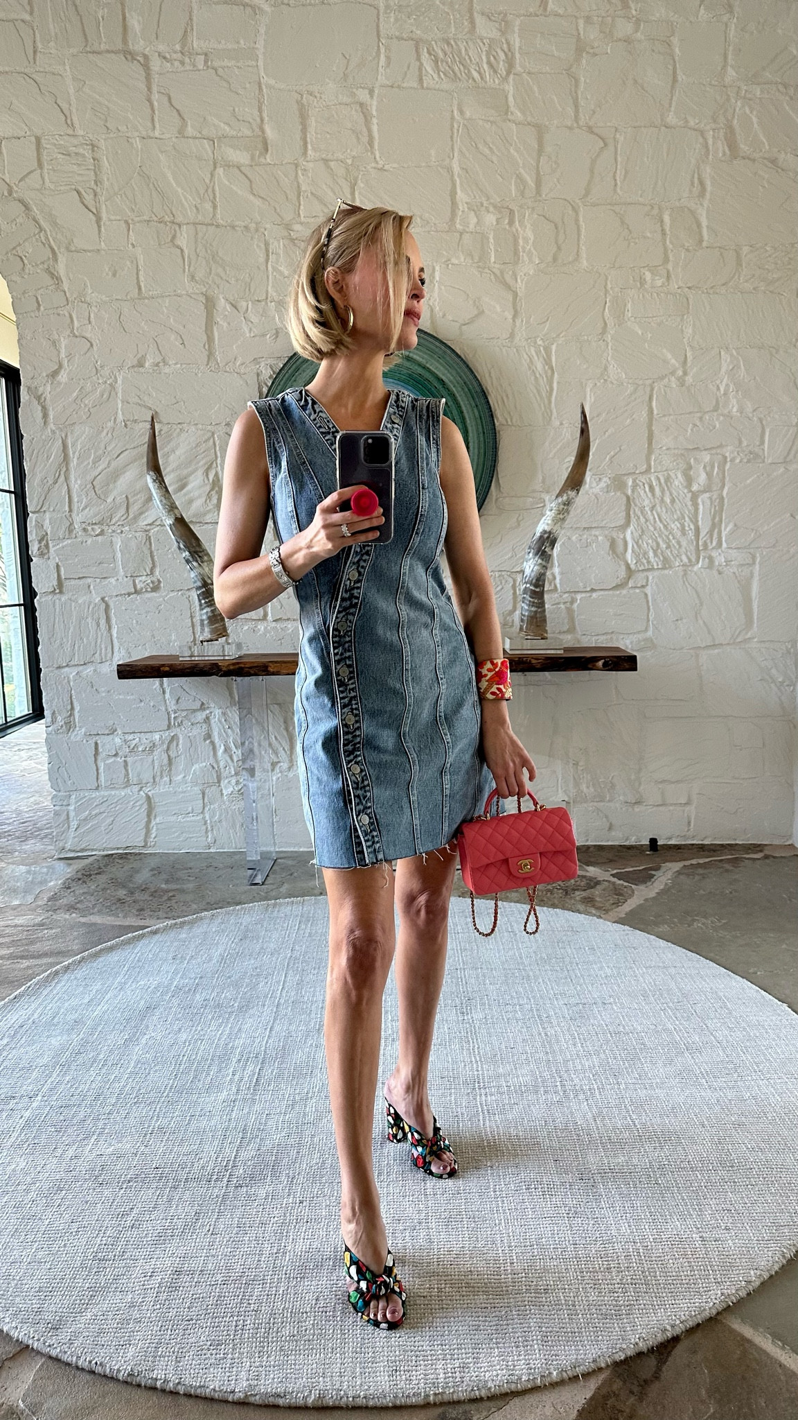 Perfect #LDD little denim dress to you through all the seasons! 

#LTKsalealert #LTKstyletip #LTKover40