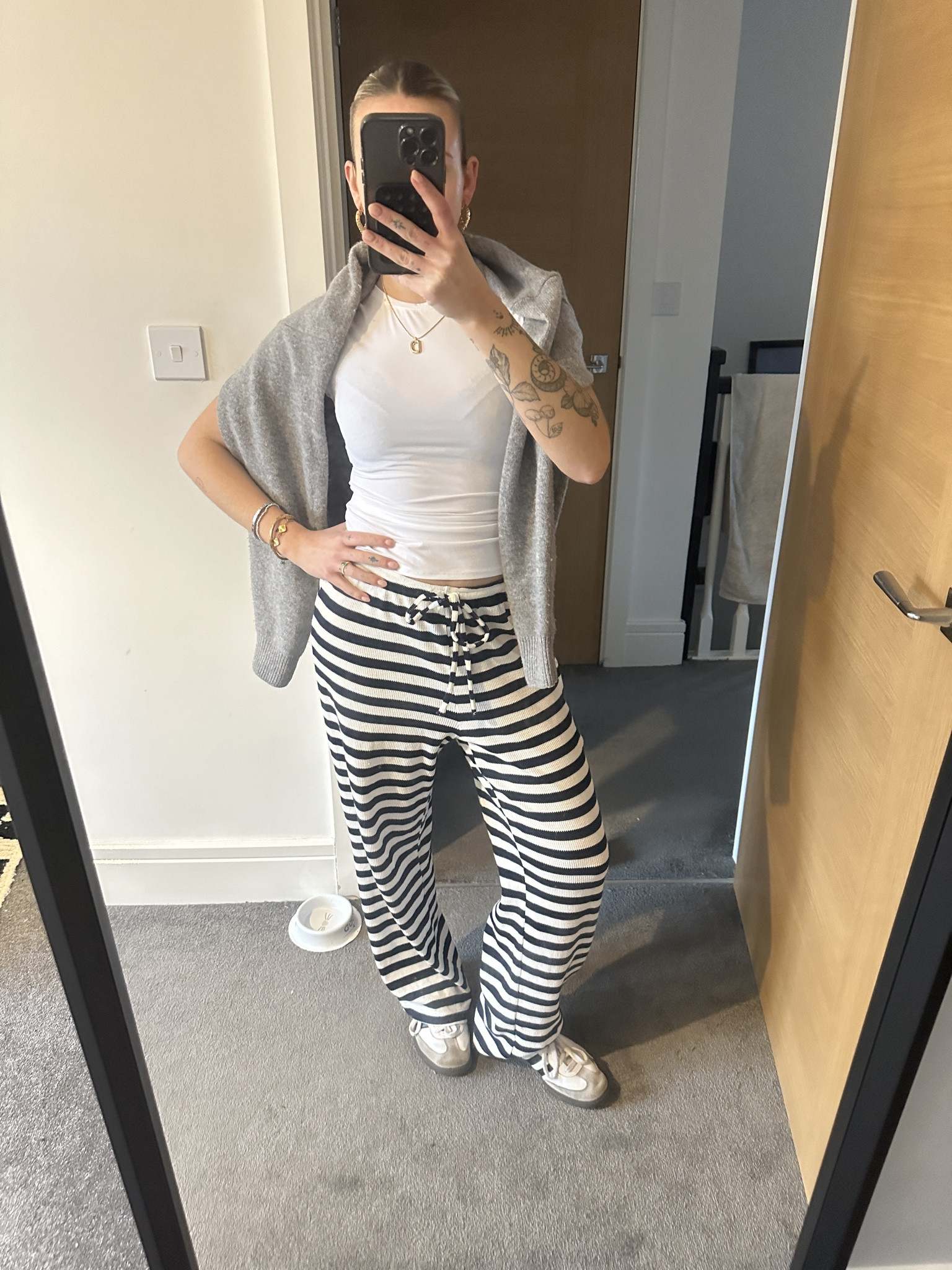 Podcast recording outfit 😮‍💨💗 * trousers are @manymanyclothes & glasses are Jimmyfairly 

#LTKworkwear #LTKstyletip #LTKSpringSale