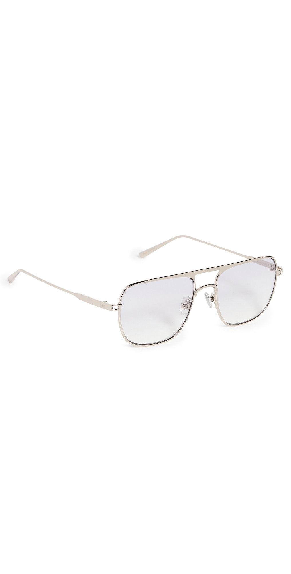 Elisa Johnson Jane Sunglasses Silver One Size | Shopbop