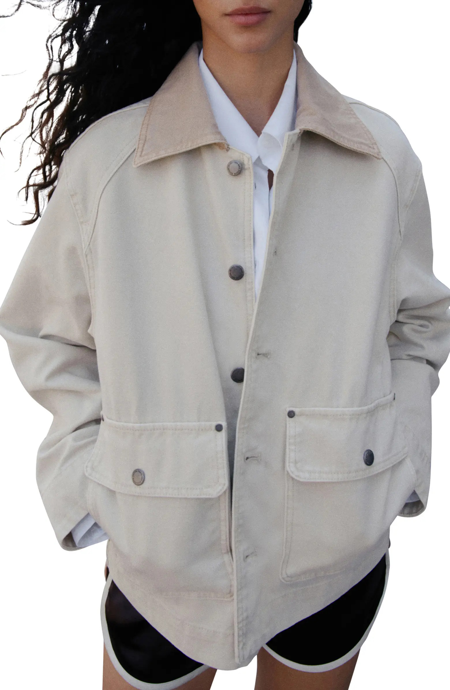 MANGO Newrio Cotton Jacket | Nordstrom | Nordstrom