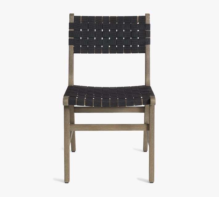 Abbott Indoor/Outdoor FSC® Acacia Woven Dining Chair | Pottery Barn (US)