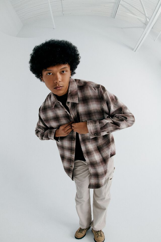 Unisex Oversized Plaid Shirt | Garage Clothing