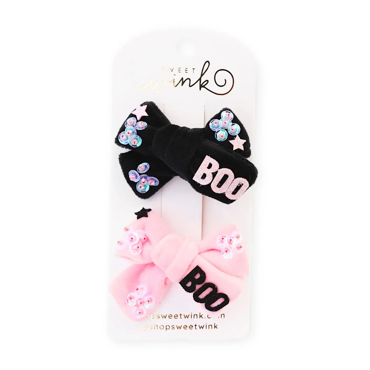 Sweet Wink Boo Bows Halloween Clip Set | Nordstrom | Nordstrom