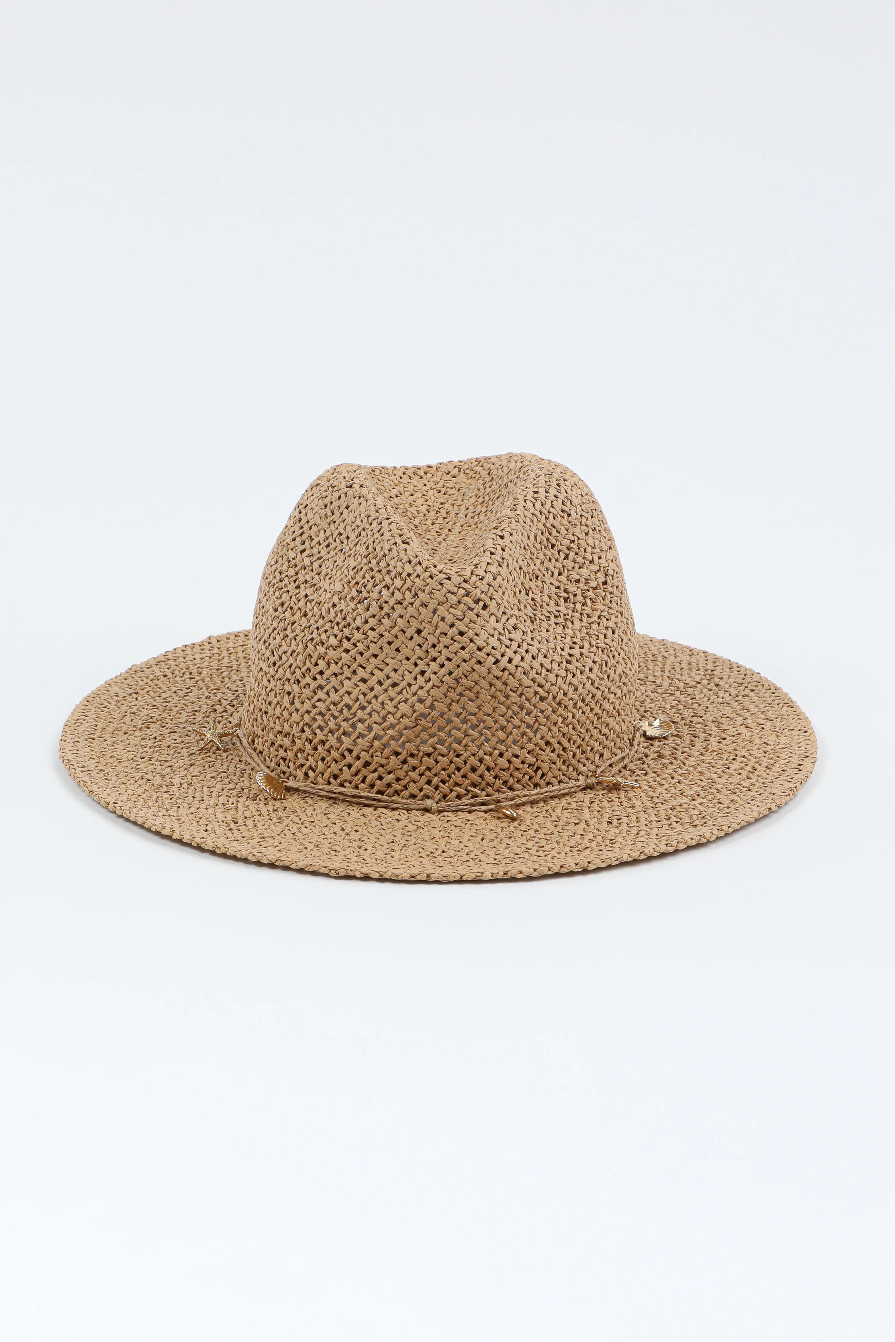 Straw Hat with Charms | Ardene