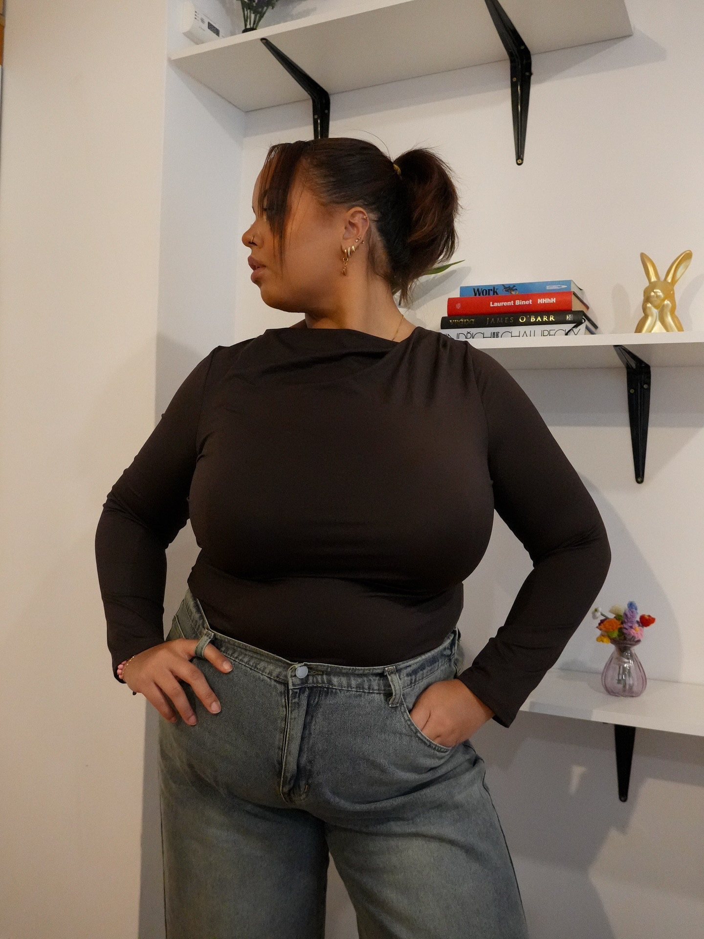 officially in my jeans and a nice top era ✨ 

funny thing is, this time last year i couldn’t stand wearing jeans - i was strictly a skirts and dresses girl 🤷🏽‍♀️ but honestly, it just shows how much can change when you find pieces that actually work for your body - not the other way around ✌🏽

🔎 search VS9S7 to shop my trendiest picks on SHEIN 🔥 🛍️ 


#LTKcurves #LTKplussize #LTKjeans