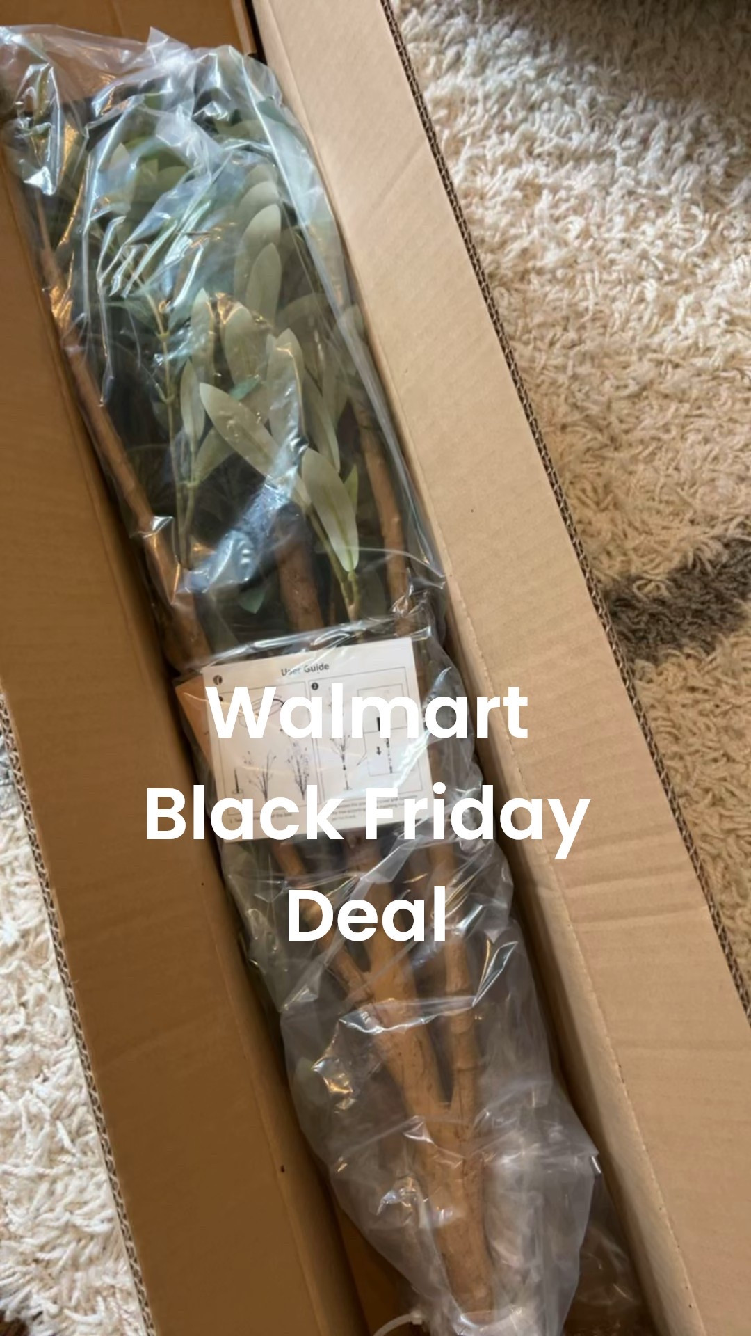 6 ft faux olive tree just $38.99 on Walmart Black Friday! I put this together in minutes and it instantly warmed up my guest room (which is too dark for real pants). I love it, would buy again in a heartbeat! #walmarthome 

#LTKCyberWeek #LTKHome #LTKSaleAlert