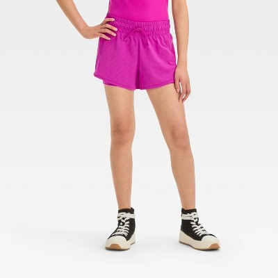 Girls' 2-in-1 Shorts - All In Motion™ Violet S | Target