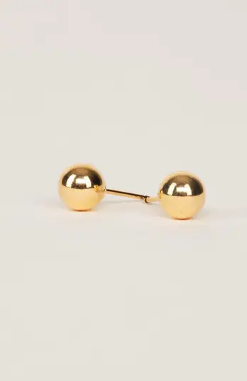 Gold Stud Ball Earrings | Nordstrom