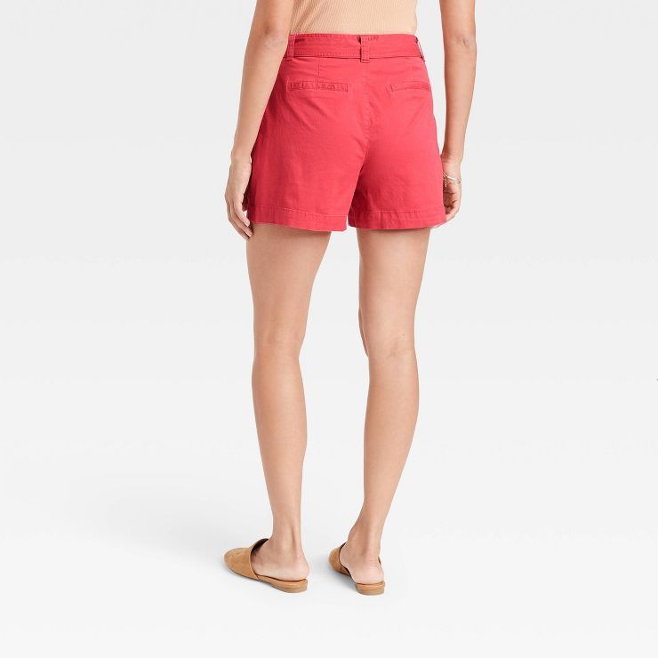 Women's High-Rise Pleat Front Shorts - A New Day™ | Target