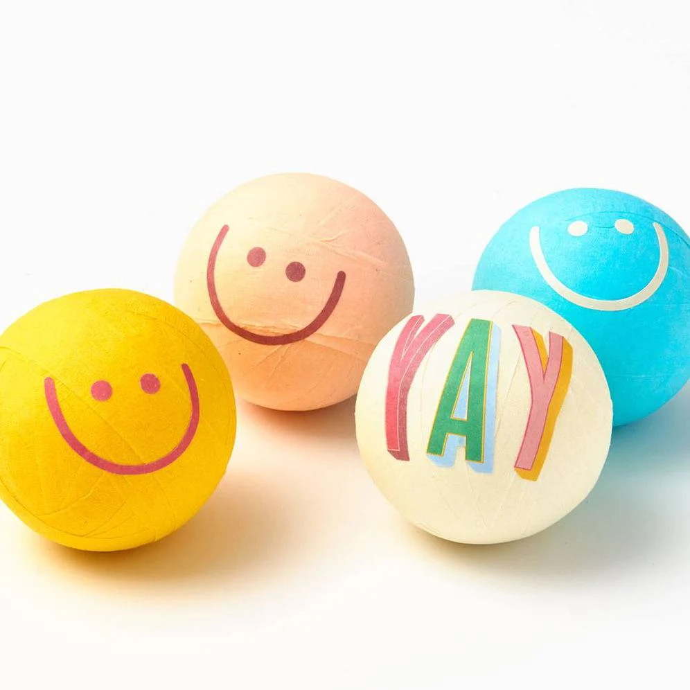 Yay Happy Face Surprise Balls | Paper Source
