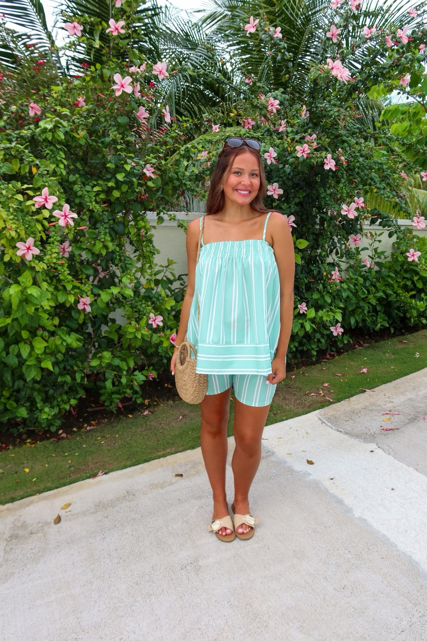 I wore this matching set for dinner on vacation. Such a cute and affordable resortwear option! 🩵

#LTKSeasonal #LTKStyleTip #LTKTravel