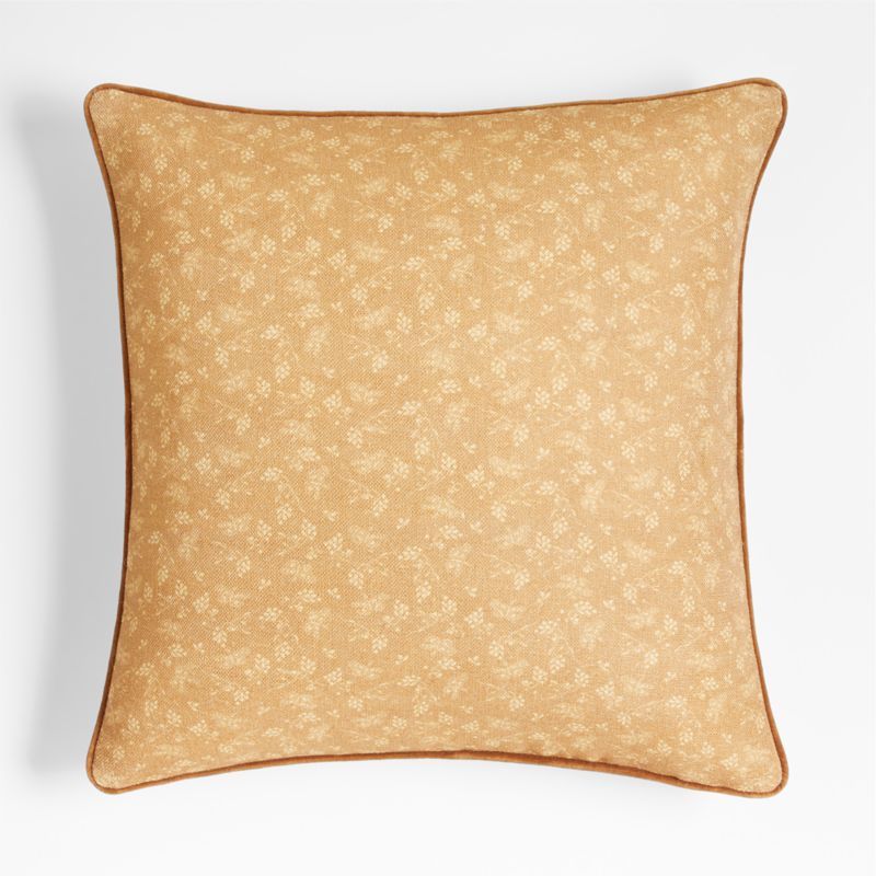 Bennett 23"x23" Throw Pillow Cover by Jake Arnold + Reviews | Crate & Barrel | Crate & Barrel