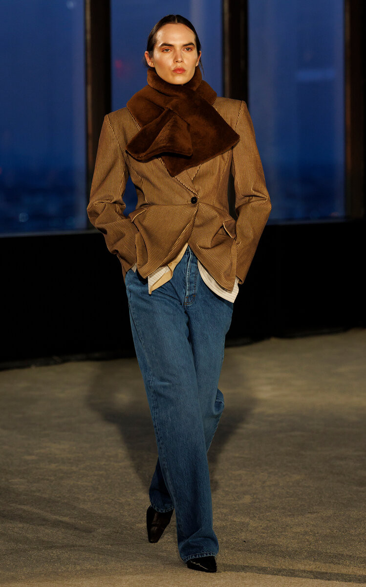 Shearling Scarf | Moda Operandi (Global)