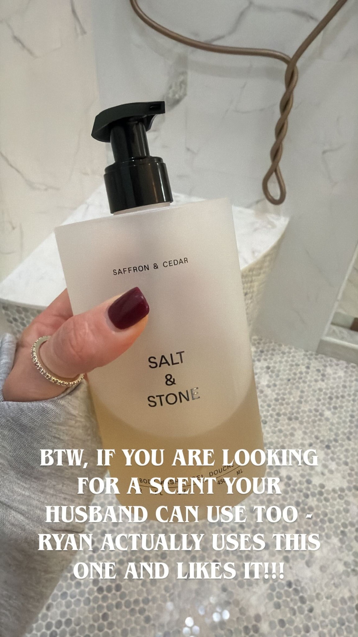 BTW, IF YOU ARE LOOKING FOR A SCENT YOUR HUSBAND CAN USE TOO - RYAN ACTUALLY USES THIS ONE AND LIKES IT!!!