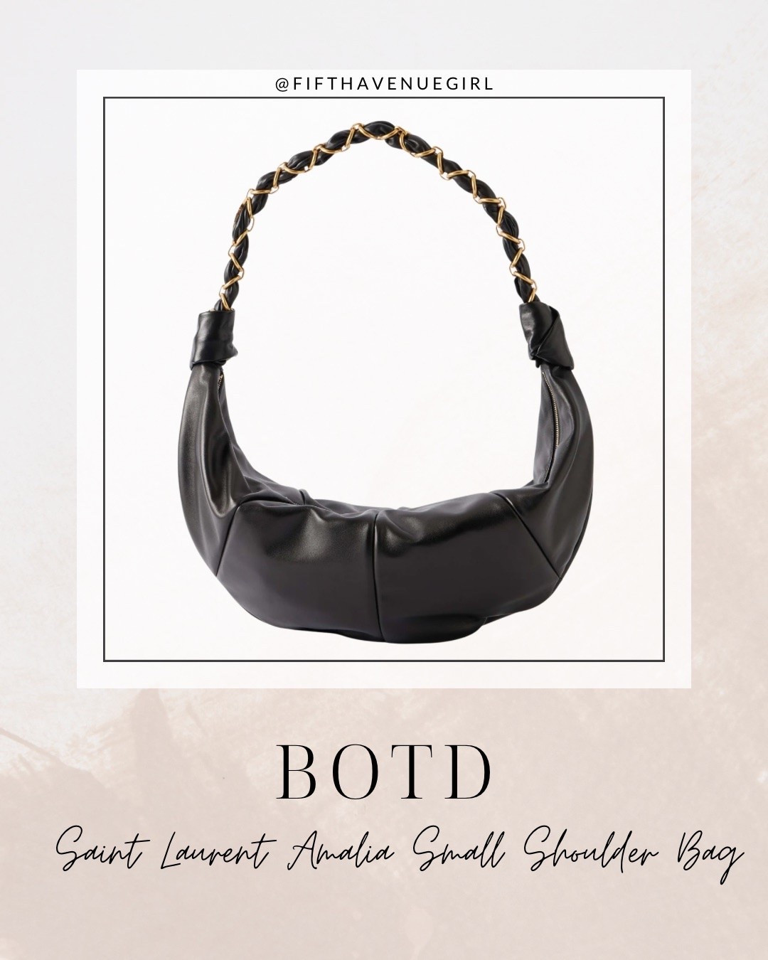 Bag of the day: Saint Laurent Amalia Shoulder Bag

#LTKbag #LTKstyletip #LTKworkwear