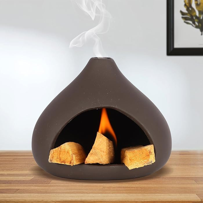 Palo Santo Holder, A Mini Chimney for Burning Palo Santo Sticks and Sage, Chimeneas Incense Holde... | Amazon (US)