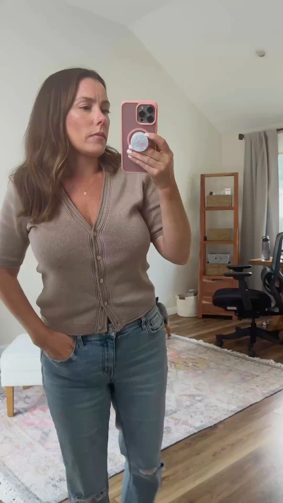 The real work from home before the second shift starts and I go into mom mode! 😆

#LTKSeasonal #LTKOver40 #LTKStyleTip