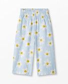 Print Wide Leg Smocked Pant In Cotton Muslin | Hanna Andersson
