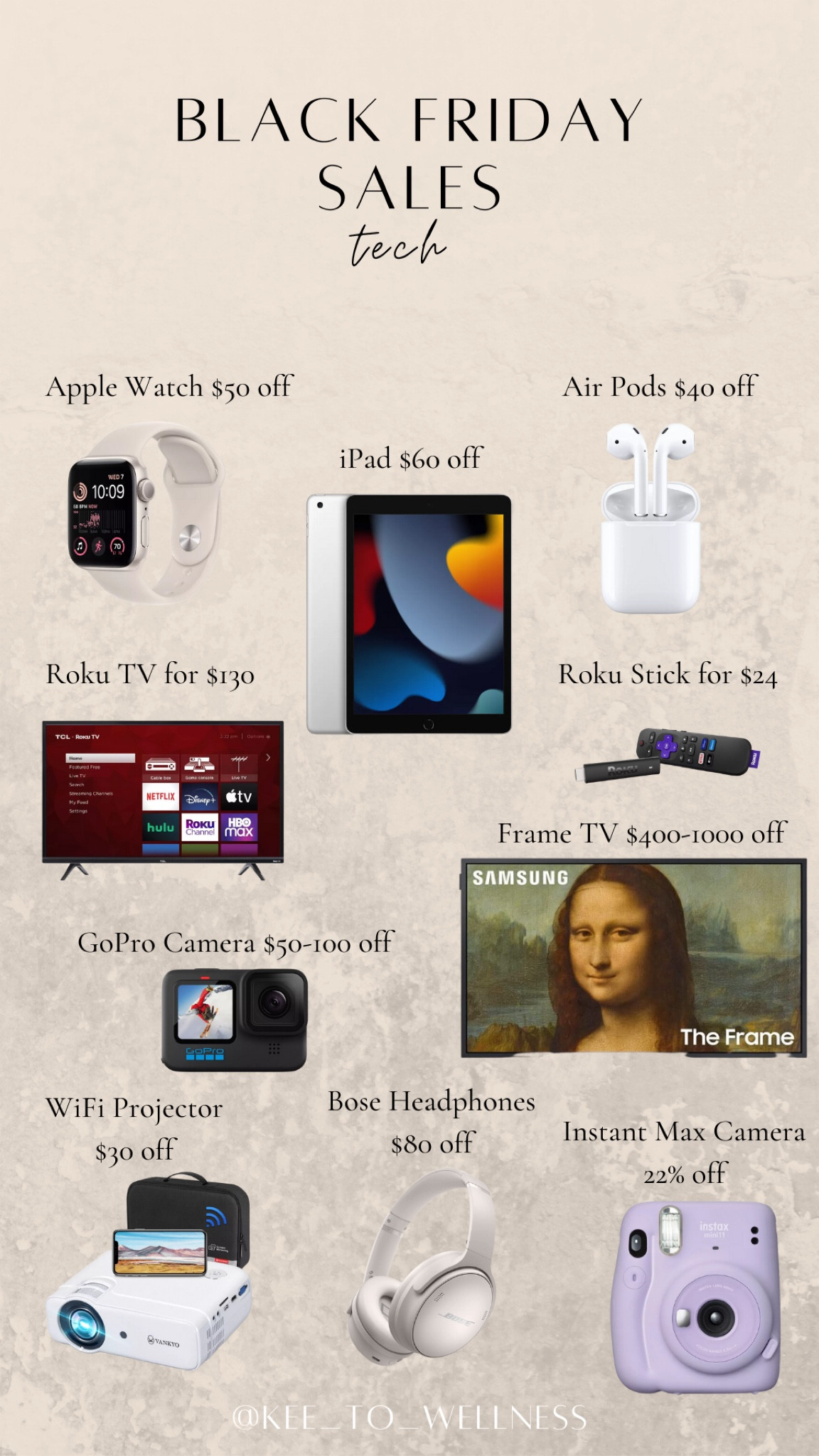 Black Friday tech sale

#LTKsalealert #LTKCyberweek #LTKGiftGuide