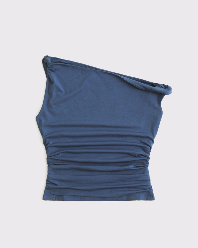 Asymmetrical Twist Top | Abercrombie & Fitch (US)