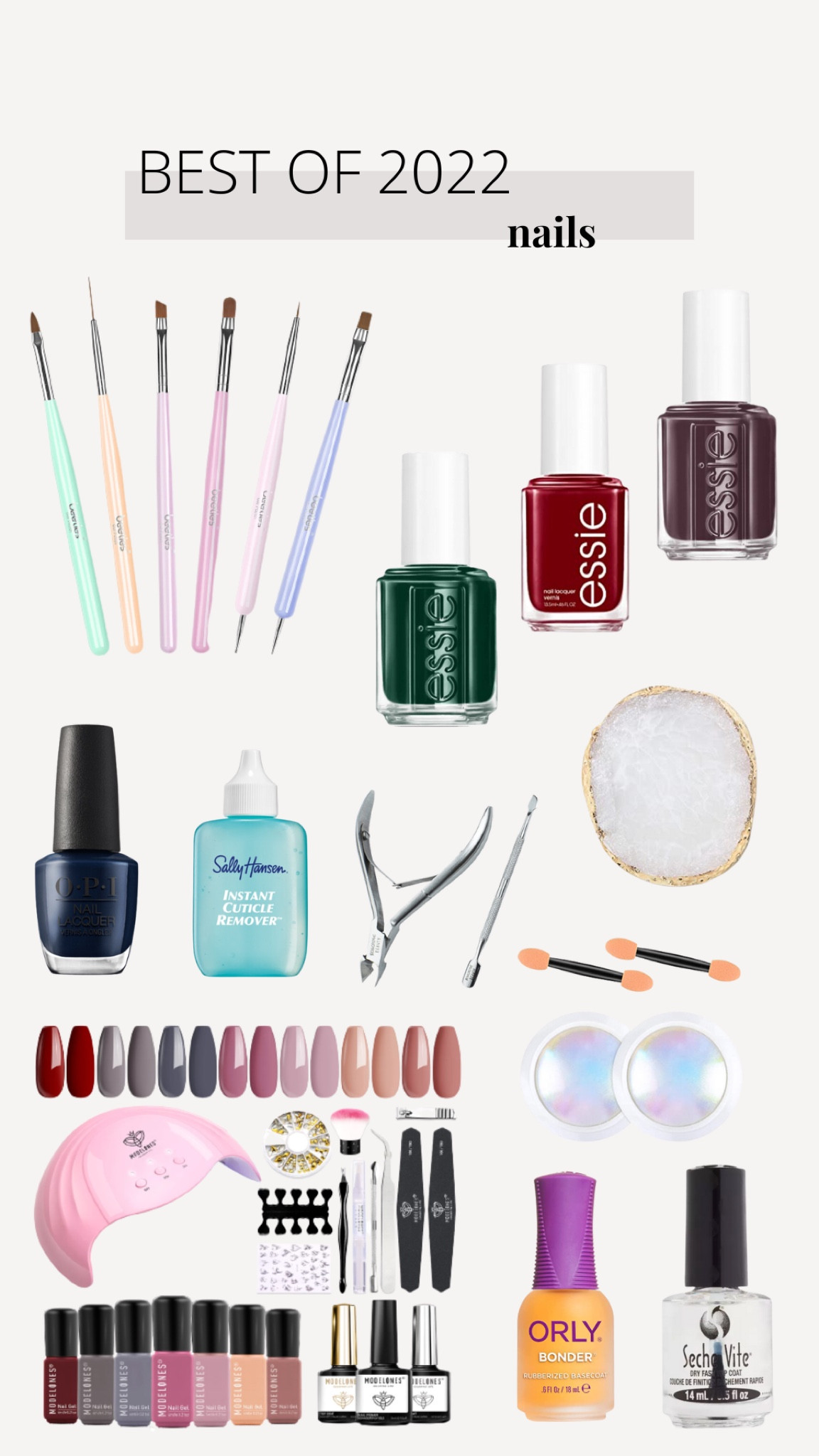 Some of my favorite nail products of 2022!! Been loving doing my nails at home this past year! 

#LTKbeauty #LTKFind #LTKSeasonal