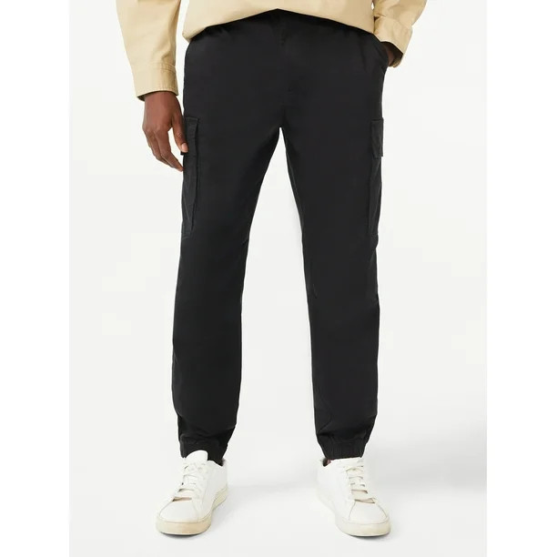 Free Assembly Men's Woven Cargo Joggers - Walmart.com | Walmart (US)