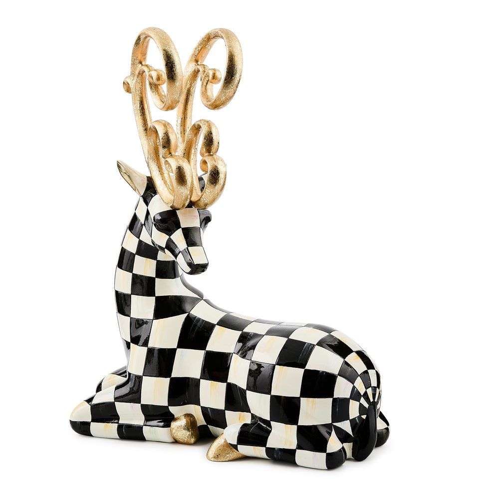 Courtly Noel Resting Deer | MacKenzie-Childs