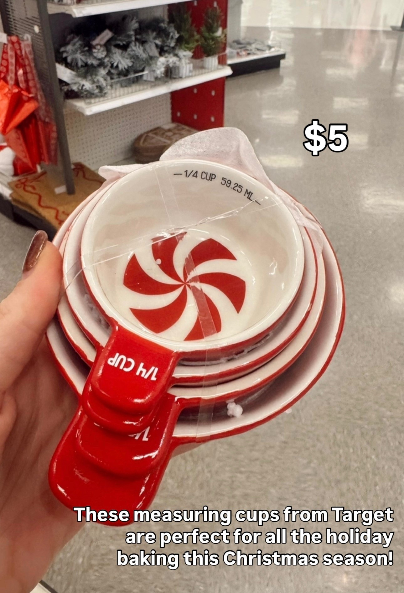 Holiday baking just got cuter! These ceramic Christmas measuring cups from Target’s Bullseye’s Playground are the sweetest festive find — perfect for mixing up all those holiday treats!  #TargetFinds #LTKHoliday #TargetDollarSpot

#LTKfoodie #LTKHoliday #LTKGiftGuide