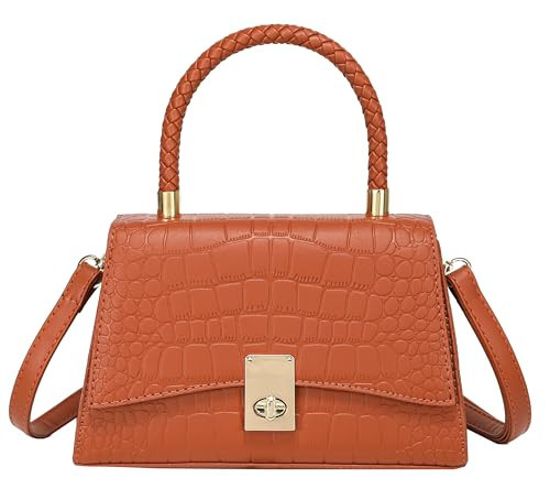 XTAPAN Trendy Mini Purse for Women small purses for women trendy Brown purses | Amazon (US)
