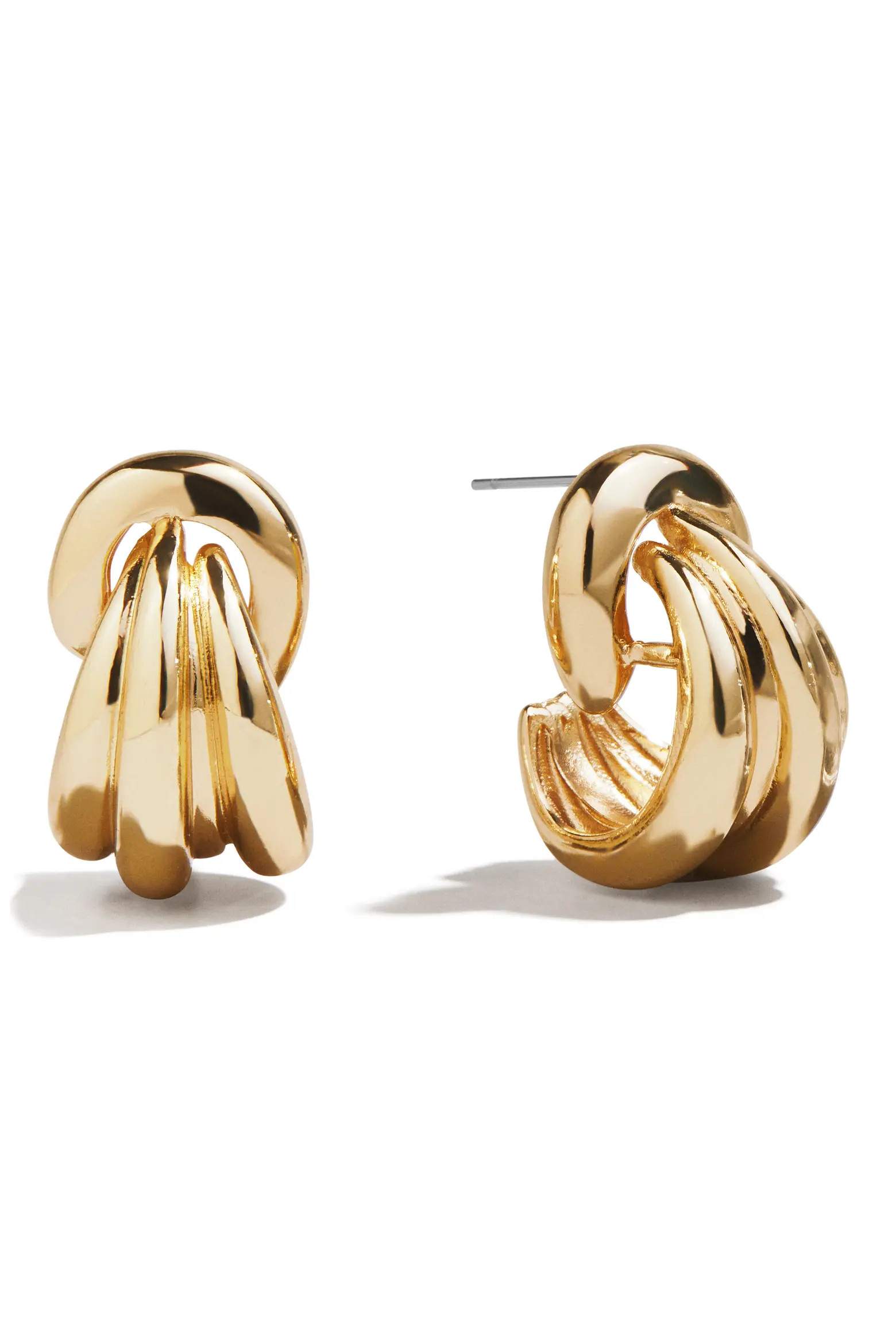 Linda Triple Row Huggie Hoop Earrings (Women) | Nordstrom | Nordstrom