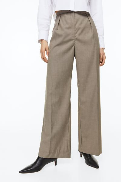 Pantalon van wolmix | H&M (DE, AT, CH, NL, FI)