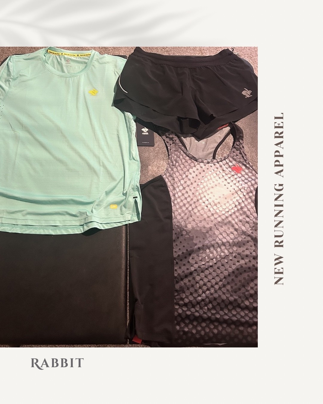 Fun NEW delivery of running clothes! 🏃🏼‍♀️‍➡️👏🏼
•Rabbit Tempo Tank
•Rabbit UPF T-Shirt
•Rabbit Sunset Splitz 2.5” Shorts 

For the shirts I typically size UP 1 size. Shorts true to size. 

These items should all keep me cool on upcoming warmer runs! ☀️😎🏃🏼‍♀️‍➡️
#runningmotivation #marathoner #springrunning #runhappy

#LTKfitnessgoals #LTKdayinmylife #LTKActive