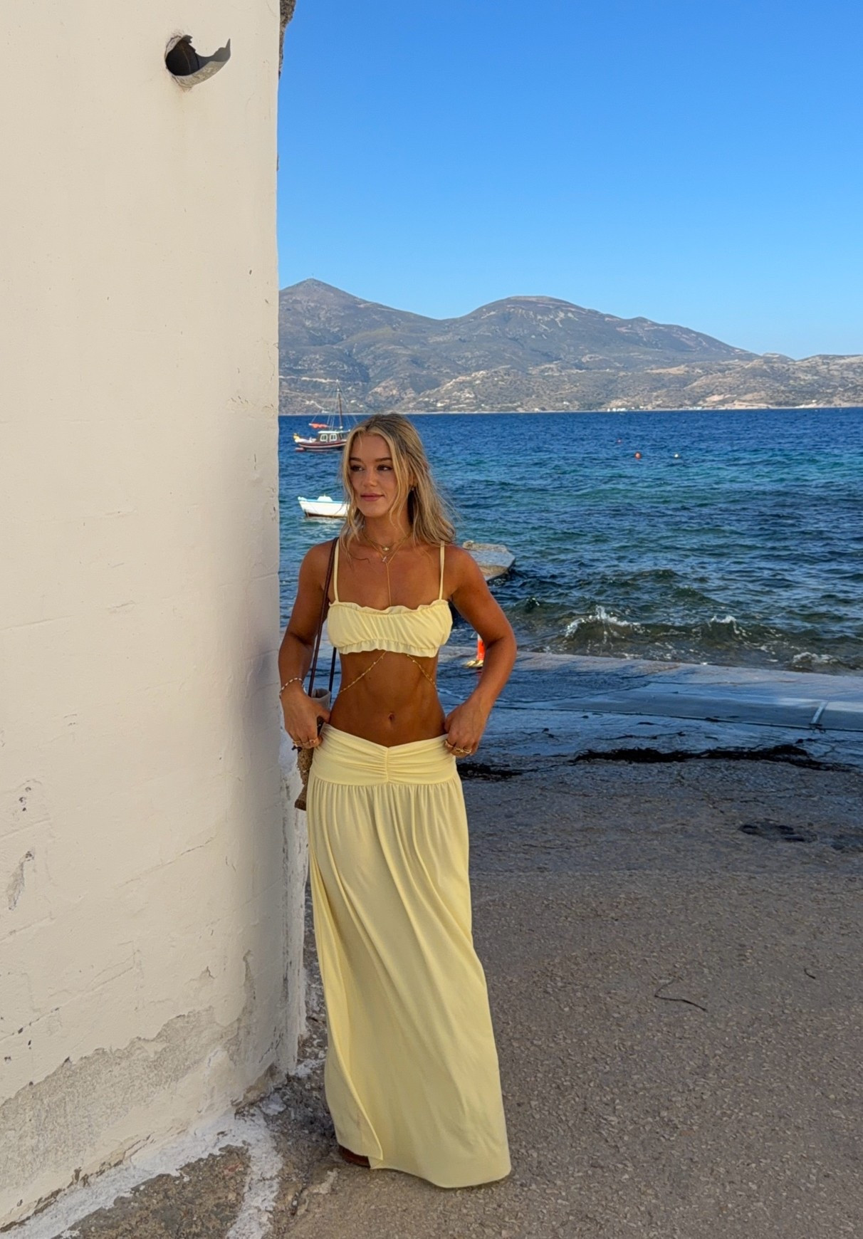 affordable Greece outfit inspo