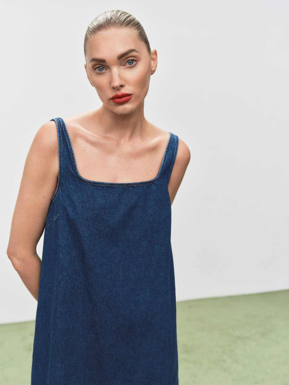 Myla Denim Mini Dress | Reformation (Global)