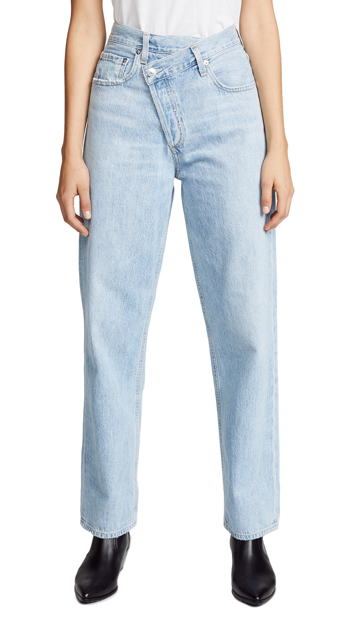 AGOLDE Crisscross Jeans | Shopbop
