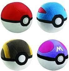 Pokeball Mini Poke Ball Collection 4pc Complete Plush Set GreatBall UltraBall MasterBall Mini | Amazon (US)
