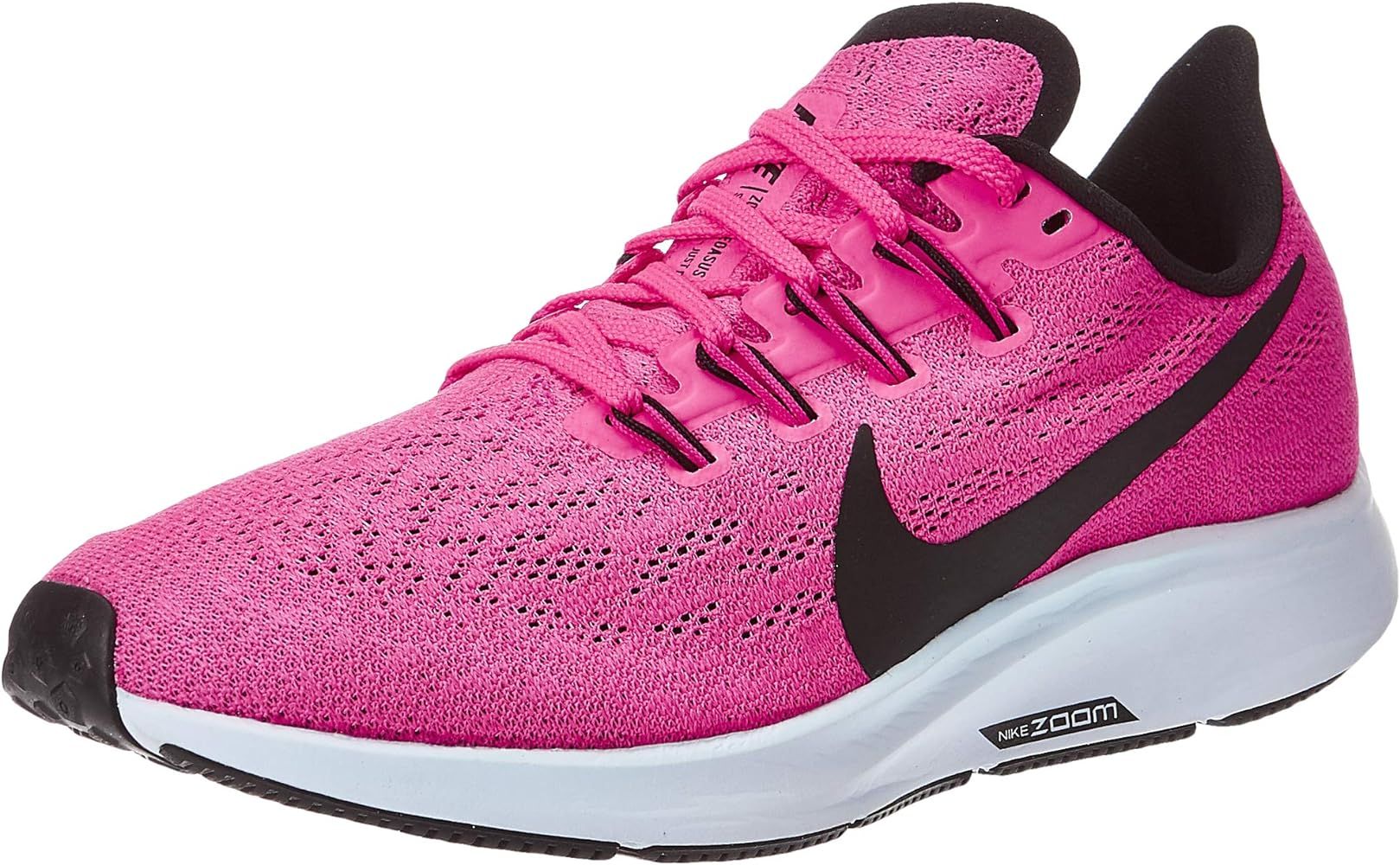 Amazon.com | Nike Women's Air Zoom Pegasus 36 Running Shoe Hyper Pink/Half Blue/Black 9 M US | Ro... | Amazon (US)